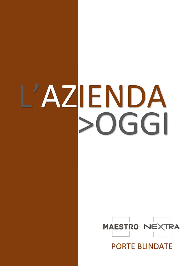 Fabbrica porte blindate Metal 4.0 — stabilimento produttivo